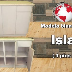 Isla de 4 pies